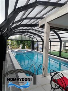 services construction construction سقف متحرک استخر سقف متحرک المینیومی در ملارد