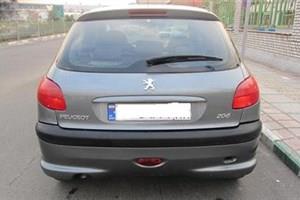 motors cars-trucks peugeot-206-tip2 پژو 206 تیپ 2، مدل 1386 کارکرده