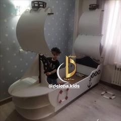 buy-sell home-kitchen furniture-bedroom جدیدترین تخت خواب پسرانه نوجوان مدل قایق برنددلونا