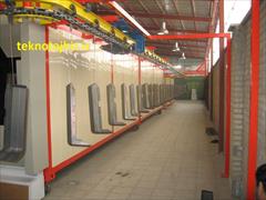 industry industrial-machinery industrial-machinery کوره رنگ پودری الکترو استاتیک