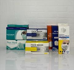 industry packaging-printing-advertising packaging-printing-advertising جعبه ماسک سه لایه