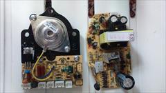 industry electronics-digital-devices electronics-digital-devices قطعه قطعات لوازم یدکی بخور سرد برد تغذیه فن 