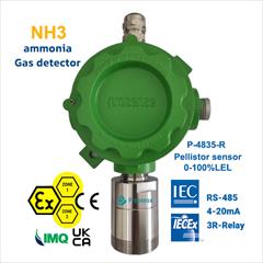 industry industrial-automation industrial-automation دتکتور گاز آمونیاک مدل P-4835-R سنسور پلی‌ستور