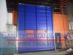 services construction construction درب سریع بازشو فولداپ  برند SPM