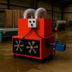 industry industrial-machinery industrial-machinery هیتر کابینتی تی تاک : خشک کن سریع و یکنواخت فرش ها