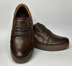 buy-sell personal bags-shoes کفش مردانه چرم قهوه ای مدل ۱۱۲۱