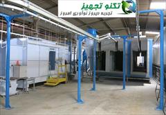 industry industrial-machinery industrial-machinery کابین پاشش رنگ پودری