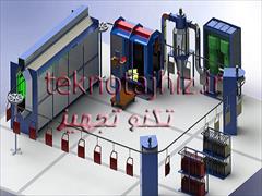 industry industrial-machinery industrial-machinery تجهیزات رنگ,تجهیزات کوره,تجهیزات خط رنگ,تجهیزات پو