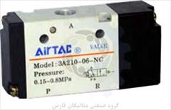 industry tools-hardware tools-hardware شیر برقی پنوماتیک AIRTAC سری 3A200 (3.2 WAY)