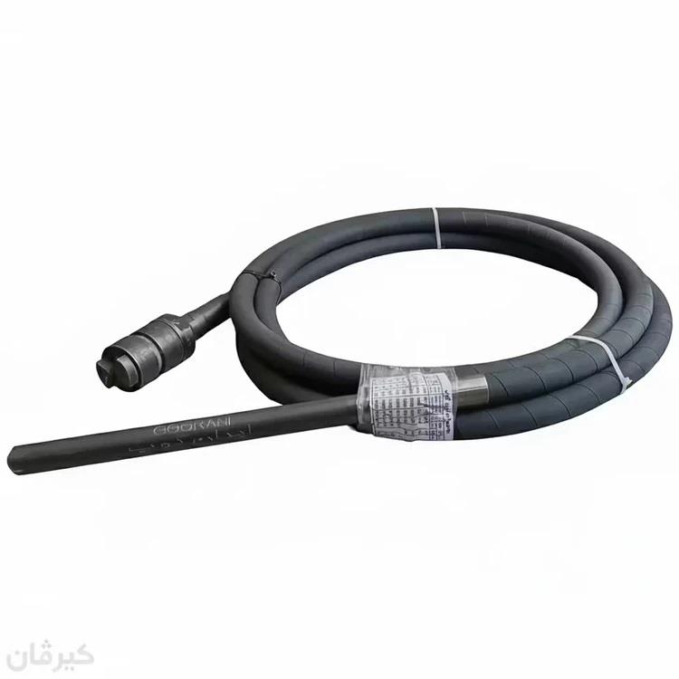 شیلنگ ویبراتور ایران‌کوب سایز ۲ اینچ، از محصولات صنعتی باکیفیت ایرانی ویژه بتن‌ریزی‌های حجیم و فونداسیون‌های سنگین است. این شیلنگ با طراحی دقیق و استف industry roads-construction roads-construction