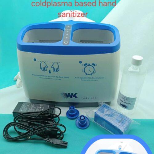 دستگاه ضدعفونی کننده و استریلیزاسیون دست مبتنی بر پلاسمای سرد.<br/>COLD PLASMA BASED HAND SANITIZER<br/>حذف 99.99٪ از باکتری‌ها و ویروس‌ها بدون استفاده از الک services services-other services-other