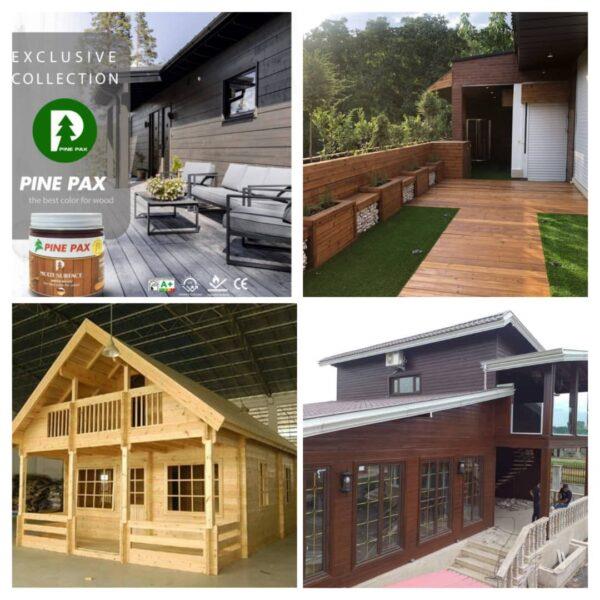 فروش چوب ترموود<br/>فروش رنگ ترموود pine pax آلمان 100% ضد آب<br/>گارانتی<br/>اجرای و نصب و باز سازی ترموود<br/>اجرای سنا خشک – نما – کف – روف گاردن – آلاچیق<br/><br/>آموزش ن services construction construction