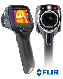 Compact Infrared Thermal Imaging Camera<br/>دوربین های تصویر برداری حرارتی E40<br/>	دارای رزولیشن 120&amp;#215;160<br/>	انداره گیری دما تا 650 درجه سانتی گر services industrial-services industrial-services
