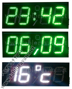 ساعت دیجیتال بزرگ دما تاریخ ال ای دی led دیواری<br/>نمایشگرال ای دی (led) ساعت دیجیتال ، دماسنج دمای محیط و تاریخ در ابعاد20&#215;75 سانتیمتر (مدل H:M digital-appliances Audio-video-player Audio-video-player