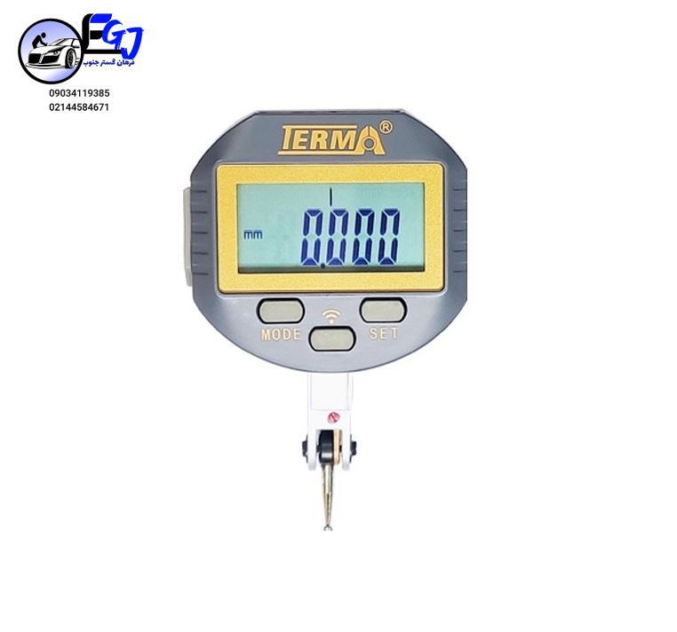 ساعت شیطونکی دیجیتال مدلIDE120W برند TERMA<br/><br/> <br/><br/>مشخصات فنی:<br/><br/>مدل:IDE120W<br/><br/>دقت :0.01<br/><br/>نوع نمایش:دیجیتال<br/><br/>کورس0.8میلی متر<br/>مجموعه فنی و مهندسی شرکت پترو ف industry tools-hardware tools-hardware