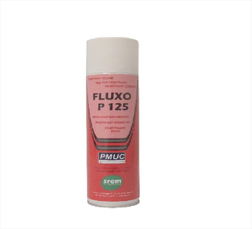 اسپریPenetrant مایعات نافذ کدFLUXO P125 برندSREM<br/><br/>FLUXO P125 یک مایع نافذ رنگی قرمز برای انجام آزمون‌های بازرسی غیرمخرب (NDT) به روش Penetrant Testing industry tools-hardware tools-hardware