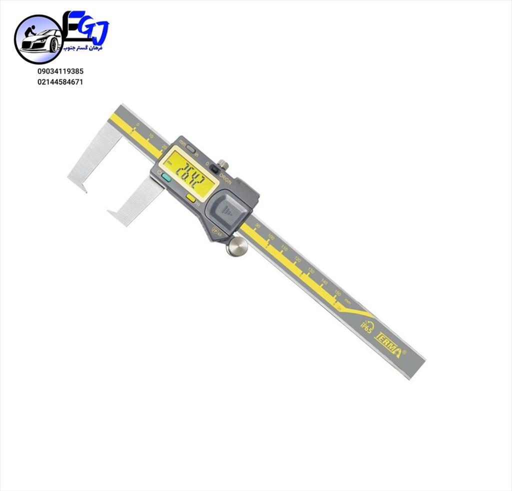 مشخصات فنی<br/>مدل:YDA100B-150<br/>دقت کولیس:0.01<br/>نوع نمایش:دیجیتال<br/>سایز کولیس150-0میلی متر<br/><br/> نمایندگی انحصاری فروش:شرکت پترو فرهان گستر جنوب <br/>شرکت پترو فرهان industry tools-hardware tools-hardware