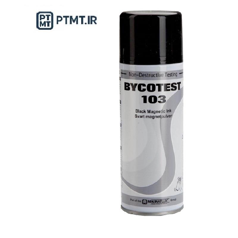 اسپری ink ذرات مغناطیسی برندBYCOTEST کد 103<br/><br/>یک جوهر مغناطیسی مبتنی بر روغنBycotest 103 آماده‌به‌کار است که برای بازرسی ذرات مغناطیسی به روش مرطوب و ب industry tools-hardware tools-hardware