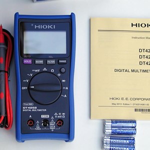 <br/>مولتیمتر دیجیتال مدل HIOKI  DT-4252 با عملکرد سریع و حرفه ای که دارد ،  ایمنی کارا را بالا می برد. این مولتی متر منحصر به فرد رنج وسیعی از ولتاژ و جر industry industrial-automation industrial-automation