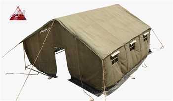 چادر نظامی ضد آب یک چادر گروهی یا امدادی است که بیشتر در مواقع اضطراری کاربرد دارد. این چادر ضد آب است و از نفوذ رطوبت جلوگیری می کند. از چادرهای اسکل industry textile-loom textile-loom