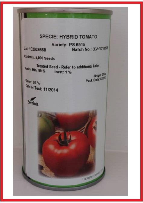 خصوصیات بذر گوجه فرنگی PS6515 سمینیس به شرح زیر است:<br/><br/>_ اندازه میوه متوسط ، وزن میوه بین 140-160 گرم<br/>_ رنگ میوه قرمز جذاب و سفتی بافت آن مناسب<br/>_ از ار industry agriculture agriculture