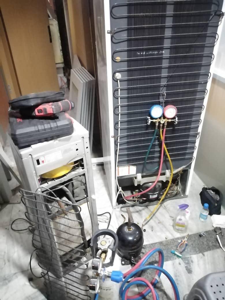 تعمیر و تعویض کمپرسور <br/>شارژ گاز <br/>ترموستات <br/>تعمیرات ظاهری دستگاه .تعویض شناور.شیر .ضربه و شکستگی بدنه<br/>سرویس قطعات کمپرسور<br/> با قیمت مناسب <br/>تمام نقاط تهر services fix-repair fix-repair