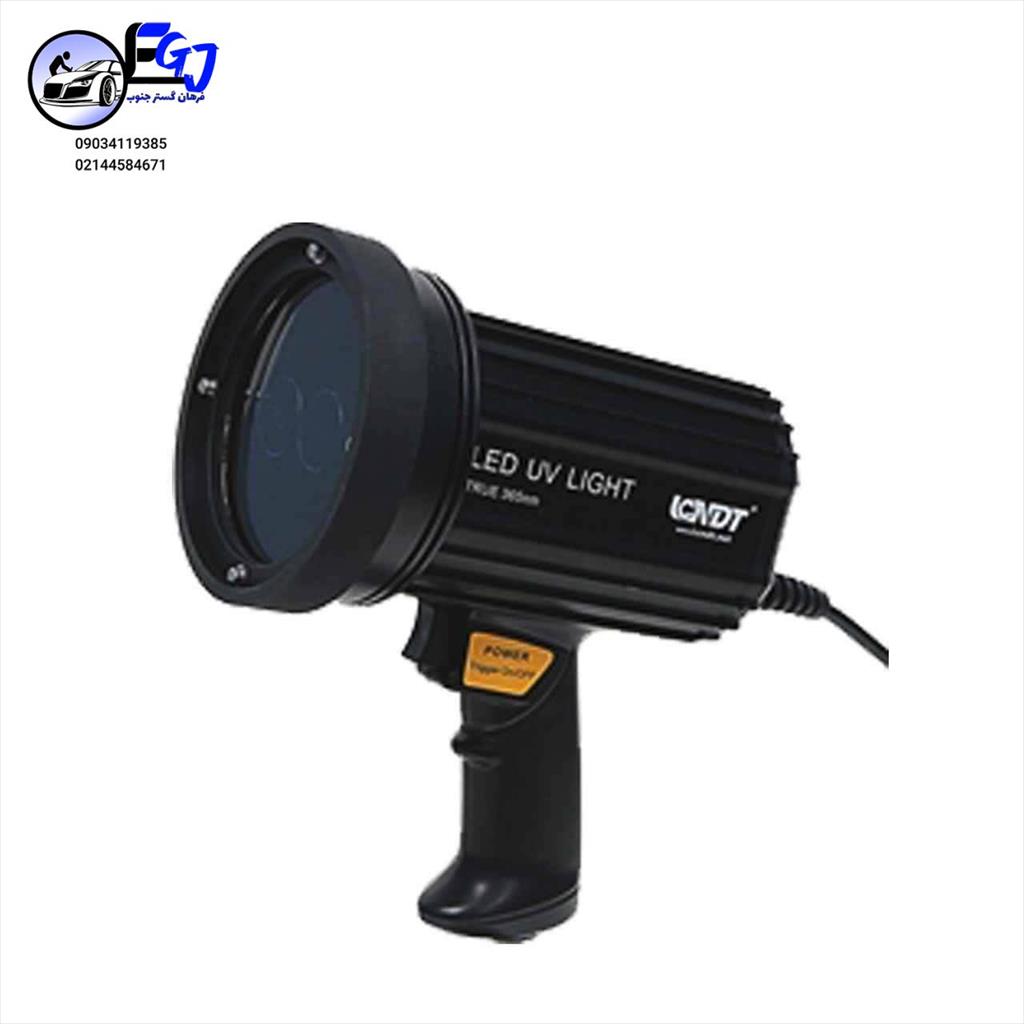 چراغ LCNDT UV‑100 یک چراغ بازرسی LED UV‑A حرفه‌ای است که برای بازرسی‌های غیرمخرب (NDT) و کاربردهای صنعتی طراحی شده است. این دستگاه با شدت تابش بالا، ن industry tools-hardware tools-hardware