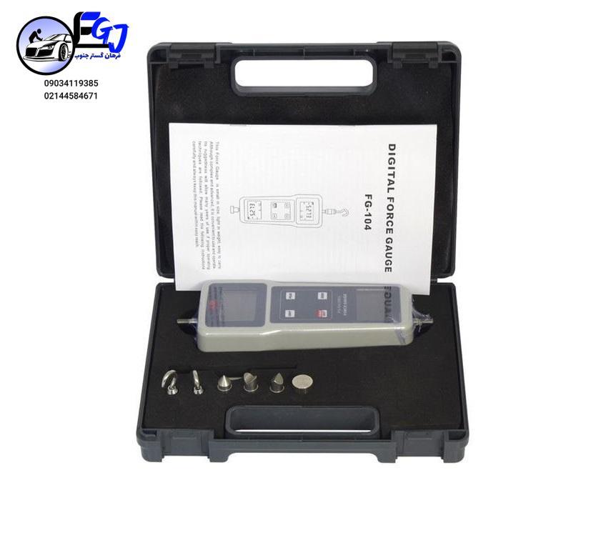 نیروسنج برند AMITARI مدلFG-104<br/>نیروسنج (Force Gauges) ابزاری است که به منظور اندازه گیری نیرو بوسیله آزمایش های کشش و فشار با دقت بالا و پاسخ دهی سریع industry tools-hardware tools-hardware