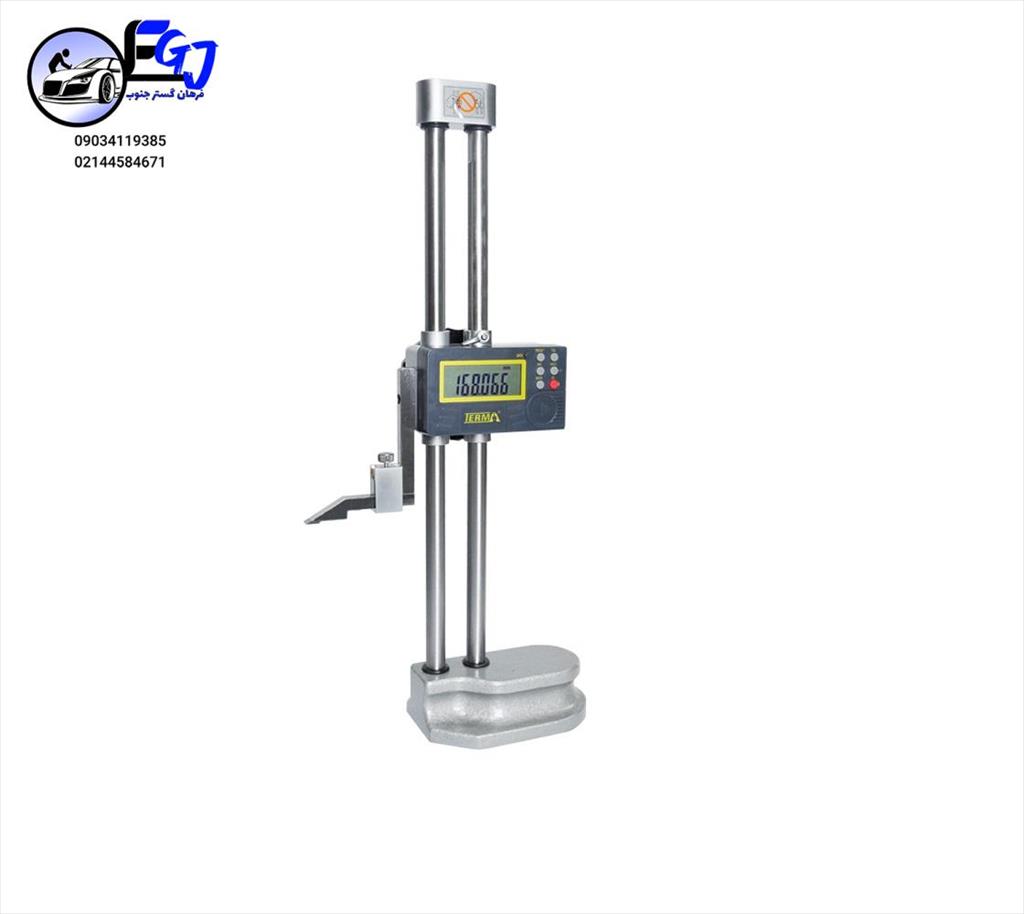 کولیس پایه دار دیجیتال دومحور مدلHD220-300برندTERMA<br/><br/> <br/><br/>مدل:HD220-300<br/><br/>دقت :0.01<br/><br/>نوع نمایش:دیجیتال<br/><br/>سایز:300-0 MM<br/>مجموعه فنی و مهندسی شرکت پترو فرهان industry tools-hardware tools-hardware