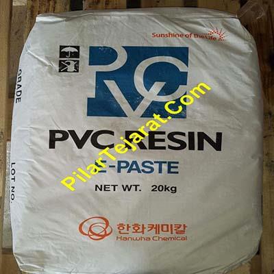 نام محصول : پی وی سی هانوا p1300<br/>عنوان انگلیسی : Hanova PVC p1300<br/>تولید کننده : هانوا، کره<br/>فرم شیمیایی : پودر<br/>واحد اندازه گیری : کیلوگرم<br/>نوع بسته بندی industry chemical chemical