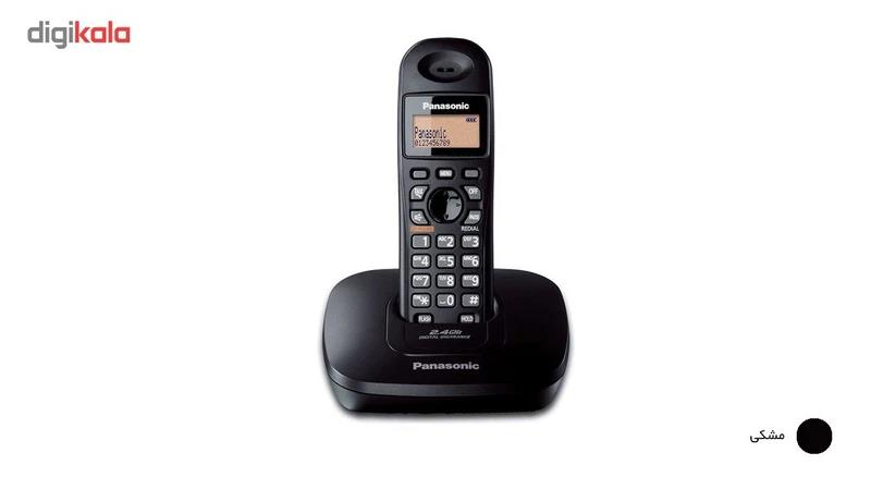 تلفن پاناسونیک 3611<br/>تلفن‌ پاناسونیک KX-TG3611 به‌دلیل داشتن امکانات خوبی چون آلارم ساعت، دفترچه مخاطبین با ظرفیت 50 شماره ، اسپیکر برای مکالمه از راه  digital-appliances fax-phone fax-phone