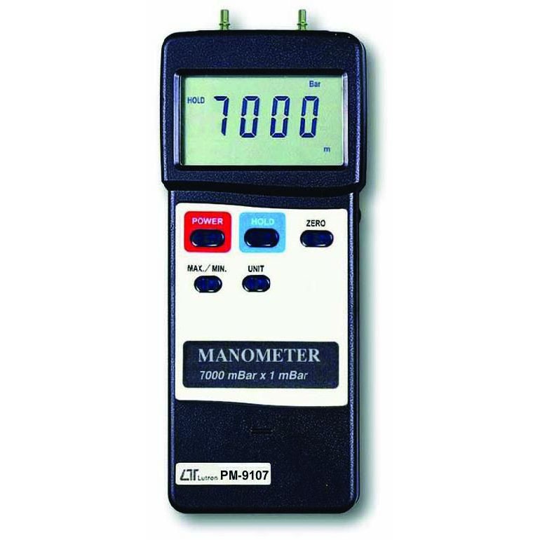 دستگاه مانومتر، فشار سنج تفاضلی لوترون PM-9107 در صنعت ، آزمایشگاه ها و تجهیزات پزشکی مورد استفاده قرار می گیرد. این فشارسنج دارای حافظه و ثبت مقادیر  industry industrial-automation industrial-automation