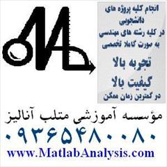 مؤسسه آموزشی متلب آنالیز<br/>انجام پروژه های برنامه نویسی و آموزشهای حضوری و غیر حضوری در رشته های:<br/>مهندسی صنایع، مهندسی عمران، مهندسی مکانیک، مهندسی برق، student-ads projects projects