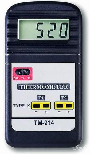دستگاه ترمومتر دو کاناله لوترون مدل TM-914C با قابلیت اندازه گیری دما از -۴۰ الی ۱۲۰۰ درجه سانتی گراد قابلیت اتصال کلیه پرابهای تیپ K بدون نیاز به کال industry industrial-automation industrial-automation