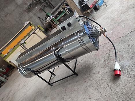 بخاری برقی فن دار بزرگ 09190768462<br/><br/>شرکت تی تاک تولید و عرضه کننده انواع هیتر برقی صنعتی با بهترین کیفیت و قیمت <br/><br/>ویژگی جت هیتر :<br/>راندمان حرارتی بالا<br/> industry industrial-machinery industrial-machinery