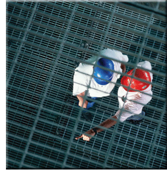 بدینوسیله شرکت آژینه صنعت اراک، تولیدکننده گریتینگ و کف پله در انواع گریتینگ گالوانیزه، فلزی، الکتروفورج، فایبرگلاس، استنلس استیل، آلومینیوم و... برای industry iron iron