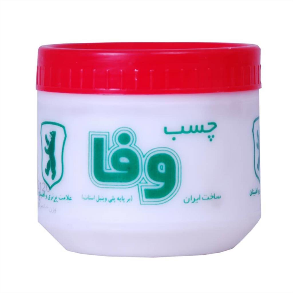 چسب چوب وفا، تولید شده توسط برند شمال و عرضه شده توسط تهران چسب، یکی از انواع چسب چوب با حجم نیم کیلوگرم است که به طور گسترده برای مصارف مختلف نجاری و services business business