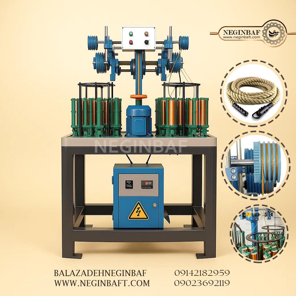 شرکت بازرگانی نگین باف به مدیریت آقای علی اکبر بالازاده اولین و بزرگترین واردکننده و فروشنده انواع ماشین آلات نساجی از جمله دستگاه شیطانکی پیچی با برن industry industrial-machinery industrial-machinery