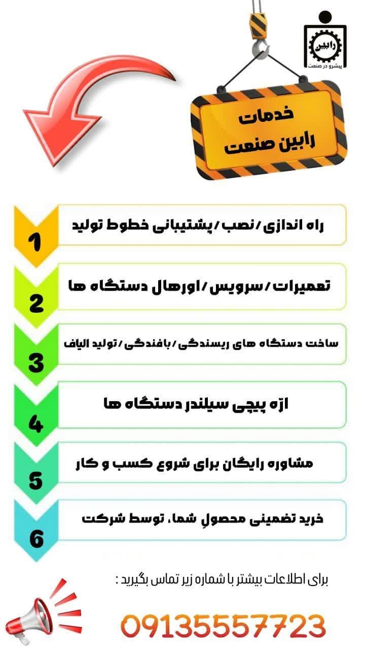 * راه اندازی خط تولید الیاف توپی *<br/>پر فروش ترین الیاف بازار<br/>میزان سوددهی مطمئن<br/>تامین مواد اولیه توسط شرکت و خرید تضمینی از شما<br/>پیشنهاد بسیار ویژه <br/>بصو industry textile-loom textile-loom