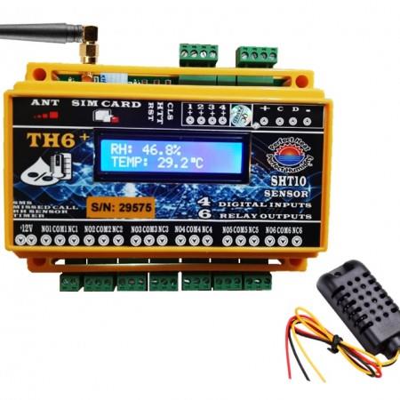 فروش کنترلر رطوبت ودما 09190107631<br/><br/>ویژگی های کنترلر پیامکی رطوبت و دما :<br/>کنترل پیامکی رطوبت و دما<br/>دارای نمایشگر LCD<br/>‍مدل TH6<br/>همراه با سنسور دما و رطو industry industrial-machinery industrial-machinery