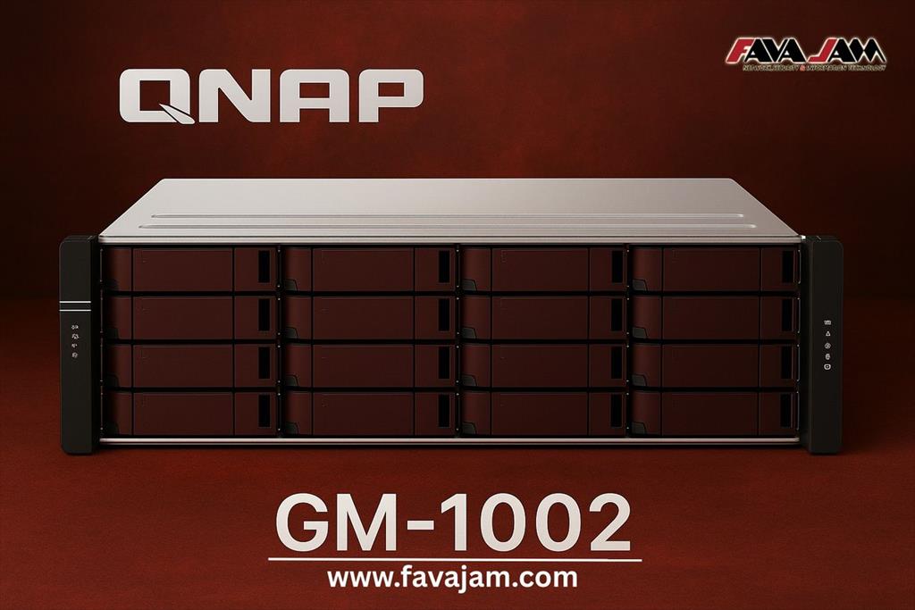 🚀 ذخیره‌ساز تحت شبکه QNAP GM-1002 موجود شد!<br/>🔹 طراحی ماژولار و مقیاس‌پذیر برای دیتاسنترها<br/>🔹 پشتیبانی از 12-bay هارد درایو با عملکرد بالا<br/>🔹 قدرت پرد digital-appliances computer computer