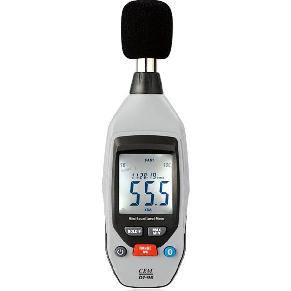 مشخصات:<br/><br/>محدوده اندازه گیری :<br/><br/>صوت :35 تا 130 دسیبل<br/>فرکانس صوت :31.5HZ~80KHZ<br/>دیگر قابلیت ها:<br/><br/>حافظه مینیمم / ماکزیمم مقادیر<br/>چراغ پس زمینه نمایشگر<br/>انتق industry tools-hardware tools-hardware