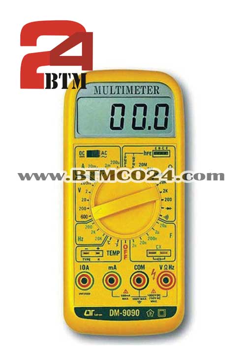   مولتی متر لوترون LUTRON DM-9090 <br/> LUTRON Multimeter Model DM-9090 <br/><br/>مولتی متر لوترون LUTRON DM-9090 دستگاهی است که می تواند چند کمیت مختلف را اندازه industry other-industries other-industries
