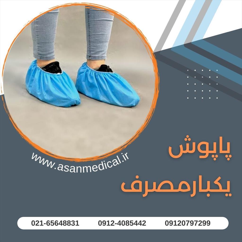 پاپوش کفش محصولی است که از پارچه اسپان باند ساخته شده است و اصولاً هدف از تولید این کاور این است که آلودگی ای که بر روی کفش قرار دارد به محیط های تمیز industry medical-equipment medical-equipment