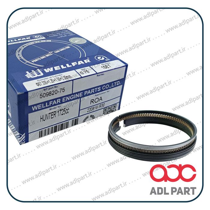 شما عزیزان می توانید رینگ 75 روآ را به صورت عمده و با گارانتی 1 ساله از سایت عدل پارت خرید کنید.<br/><br/>مورد استفاده : موتور روآ<br/>رینگ موتور روآ تولید شرکت و motors auto-parts auto-parts