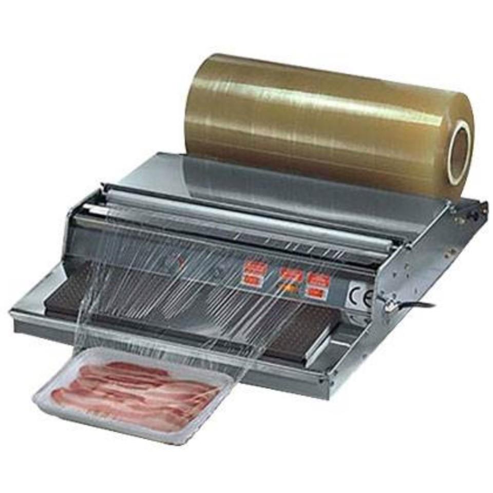 سلفون کش حرارتی دستی رومیزی تی تاک<br/>✅جنس بدنه استیل<br/>✅ مناسب برای بسته بندی قارچ گوشت مرغ و غذا<br/>✅ عرض سلفون کشی ۴۰ سانت <br/>✅ وزن دستگاه ۸ کیلو گرم<br/>✅مصرف ب industry other-industries other-industries