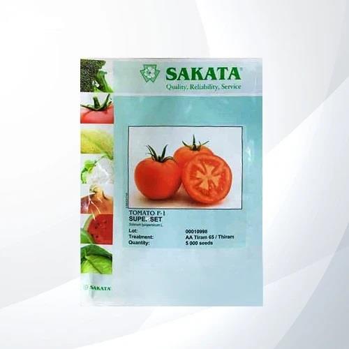 گوجه فضای باز سوپرست ساکاتا یکی از محصولات شرکت ساکاتا بوده که در قوطی های 5000 عددی به بازار عرضه می شود.<br/>گوجه سوپرست ساکاتا دارای میوه ای با تیپ گرد industry agriculture agriculture