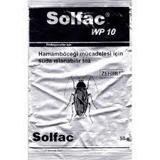 سم سولفاک (Syfluthrin solfac) حشره کش پیروتروئید  مصنوعی  به شکل پودر قابل تعلیق در آب  مورد استفاده قرار می گیرد . این سم به عنوان حشره کش با اثر  اب industry agriculture agriculture